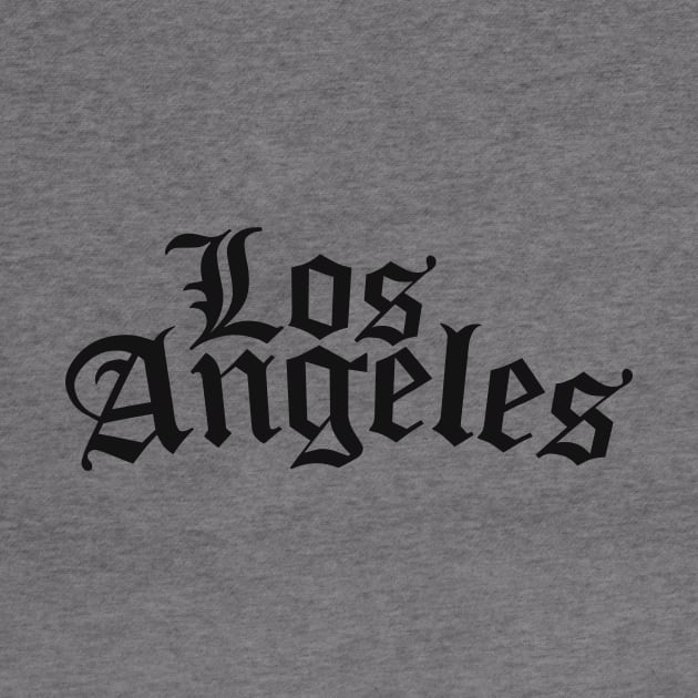 Los Angeles LA City - California Script by Tees_N_Stuff